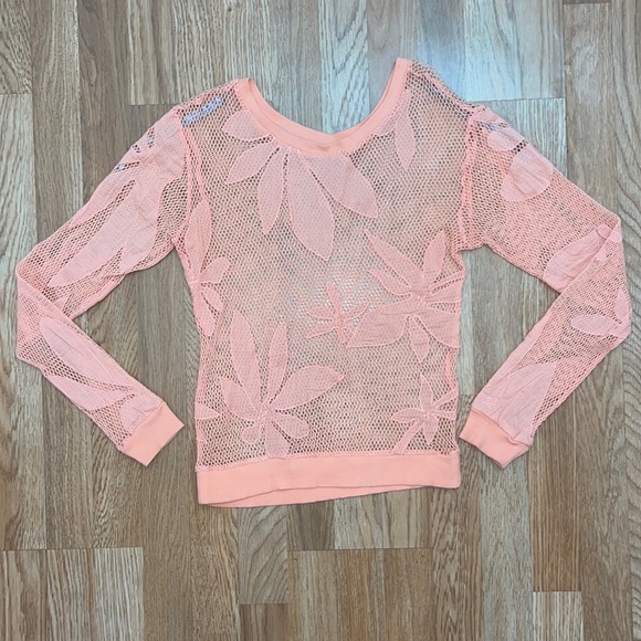 Jessica Simpson Tops - Fishnet Top NWOT